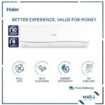 Haier 18HFC_013USDC AC 1.5 Ton Triple Inverter _ Haier Free AC Installation Services _ 10 years Brand Warranty